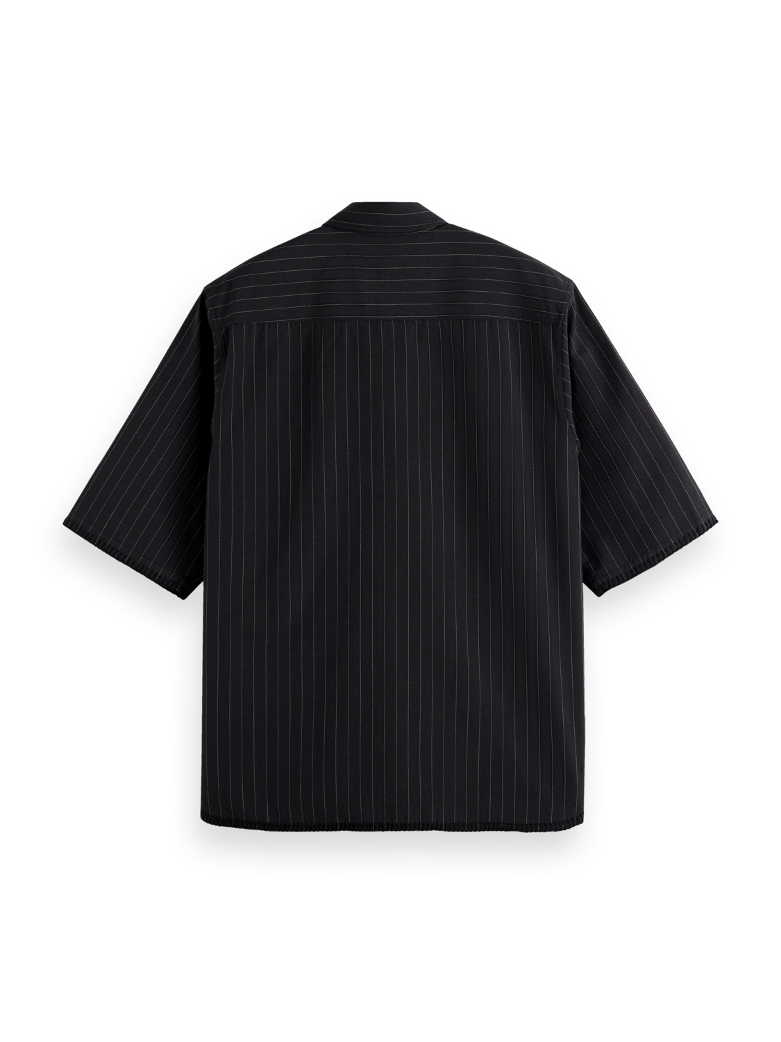 Pinstripe Tailored Baseball Shirt