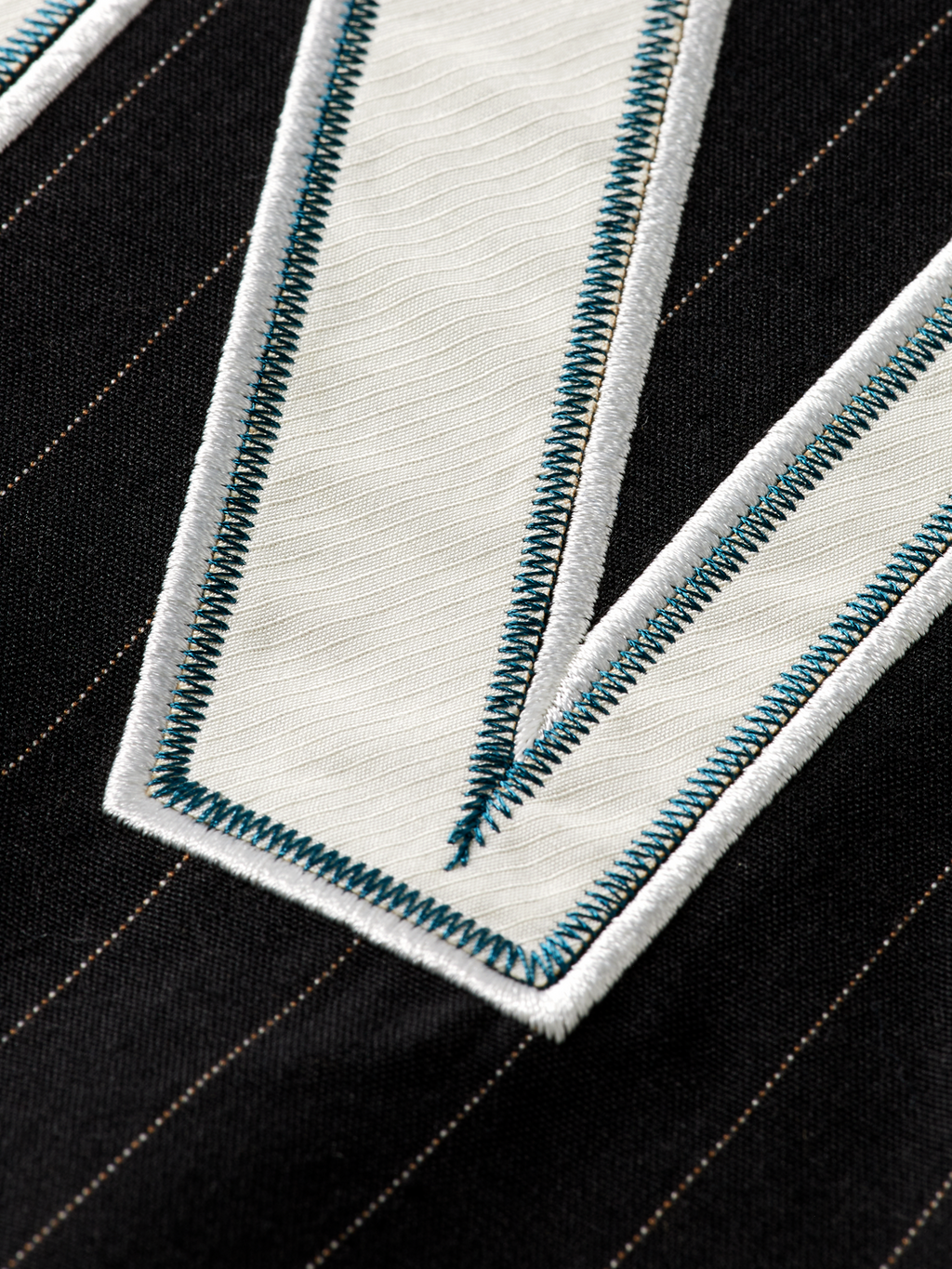 Pinstripe Tailored Baseball Shirt