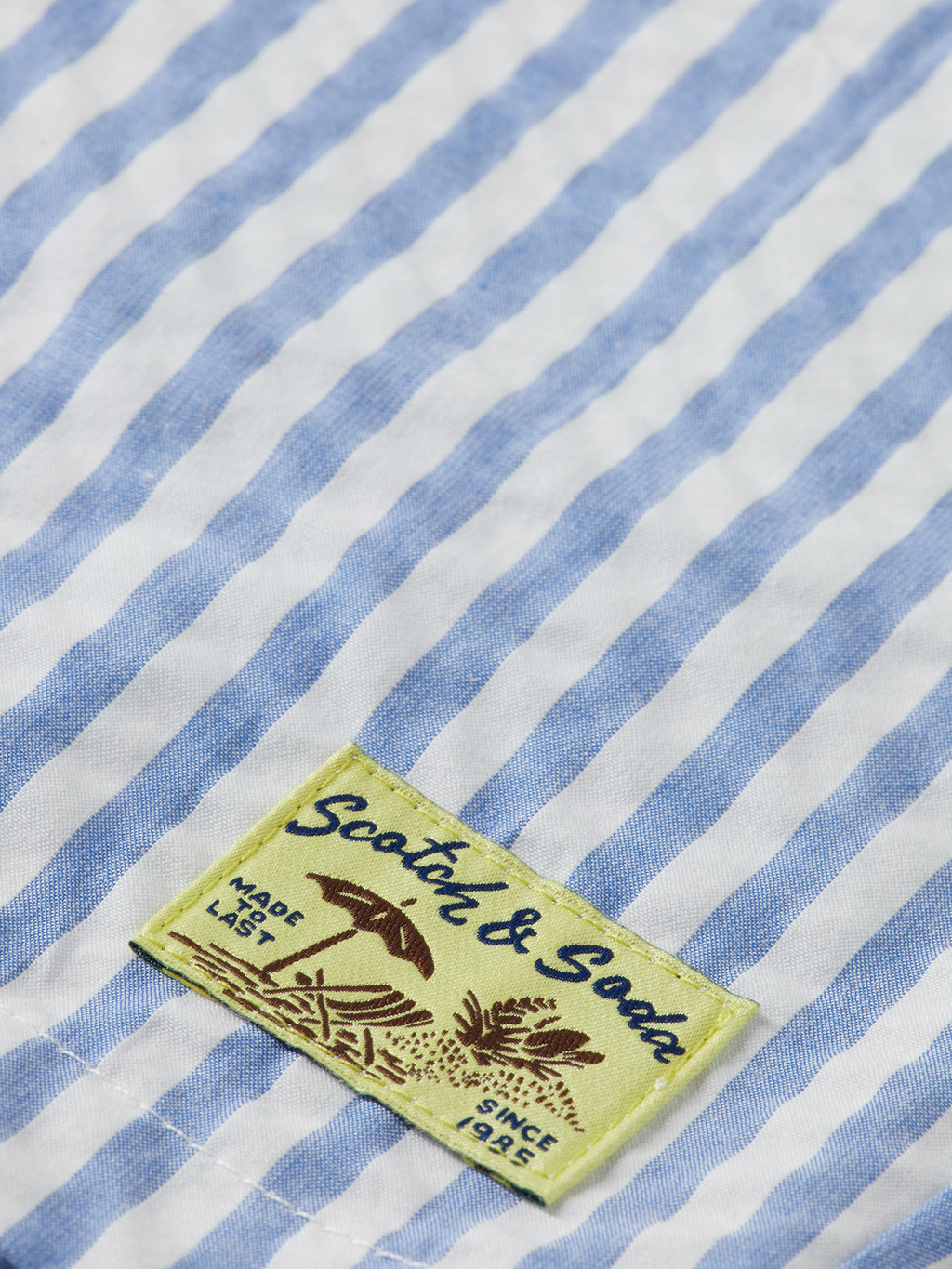 Boys' Seersucker Striped Short