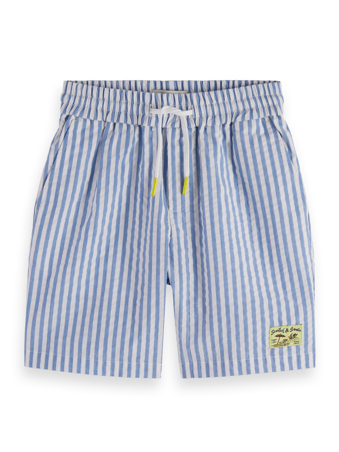 Boys' Seersucker Striped Short