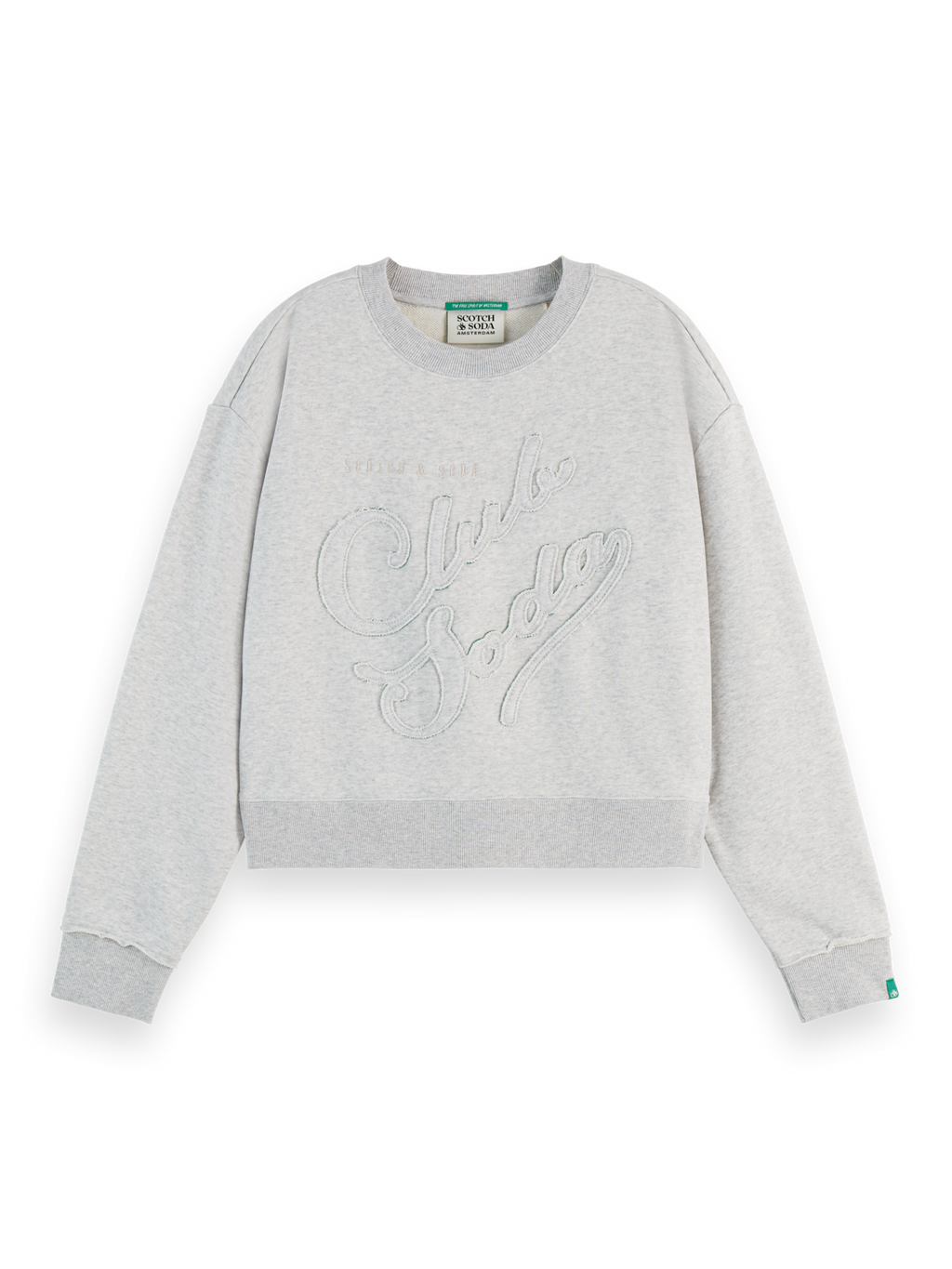 Loose Fit Applique Sweatshirt