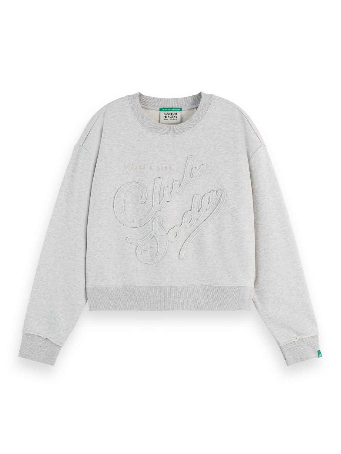 Loose Fit Applique Sweatshirt