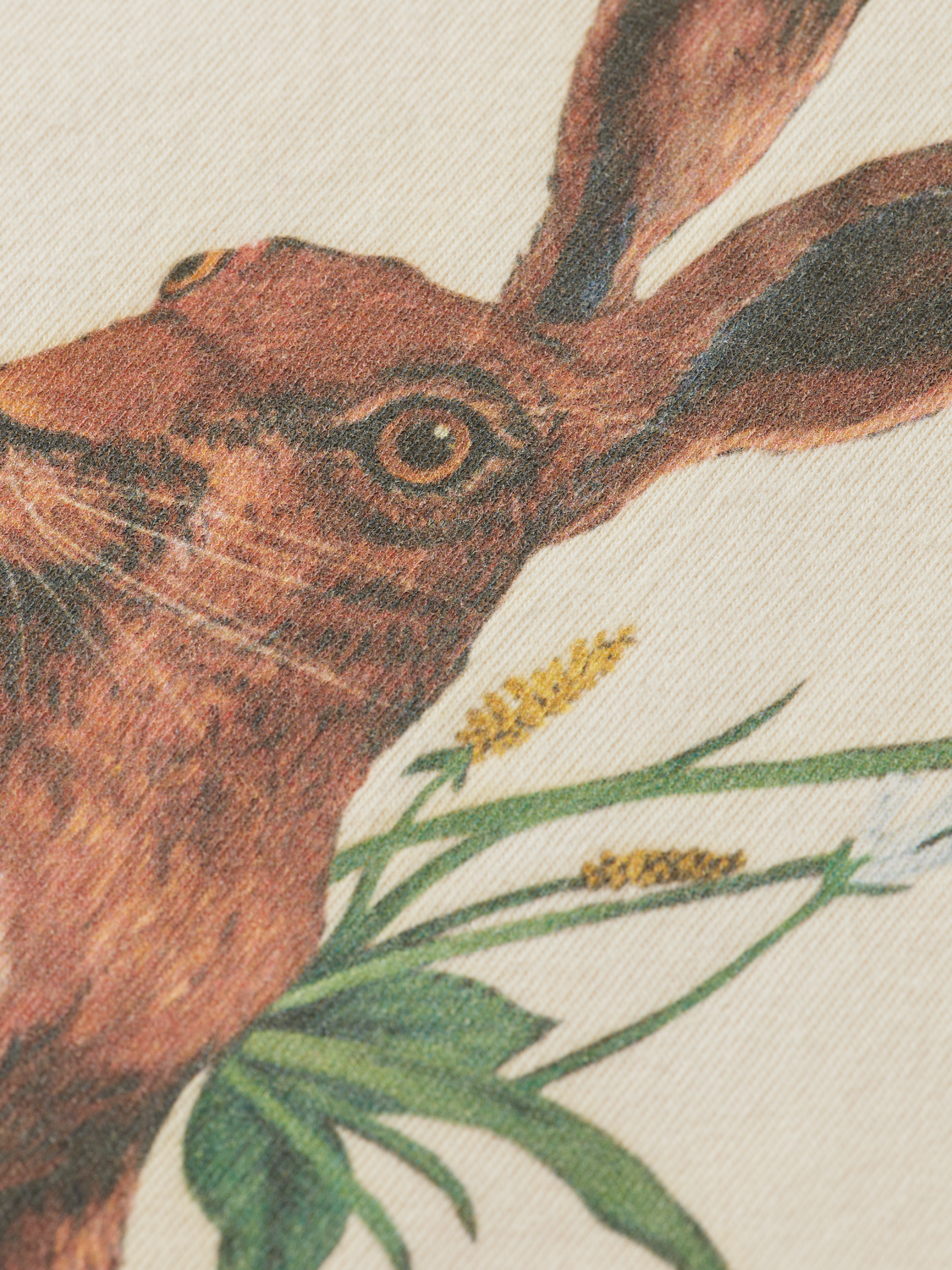 Blue Mountain Lake Washed Artwork Loose Fit T-Shirt