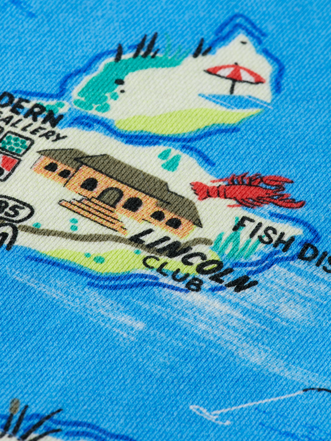 Boys' Hampton Printed Sweatshort