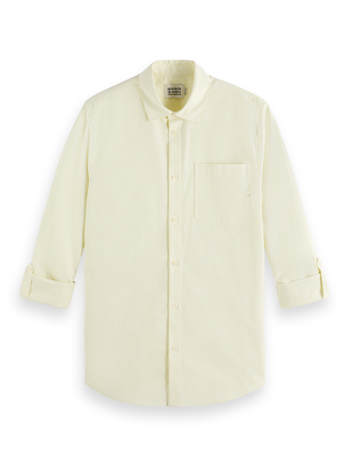 Regular Fit Stripe Oxford Shirt