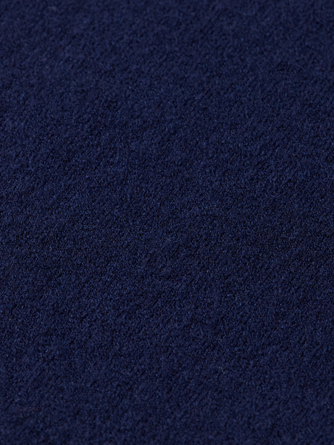 Merino Double Face Drop Shoulder Crewneck