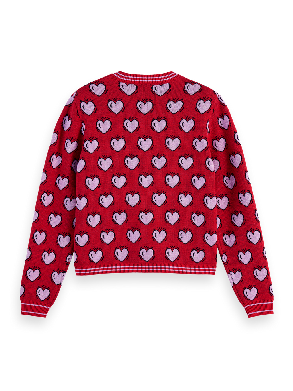 Scotch & Soda x Burton Morris Heart Printed Cardigan