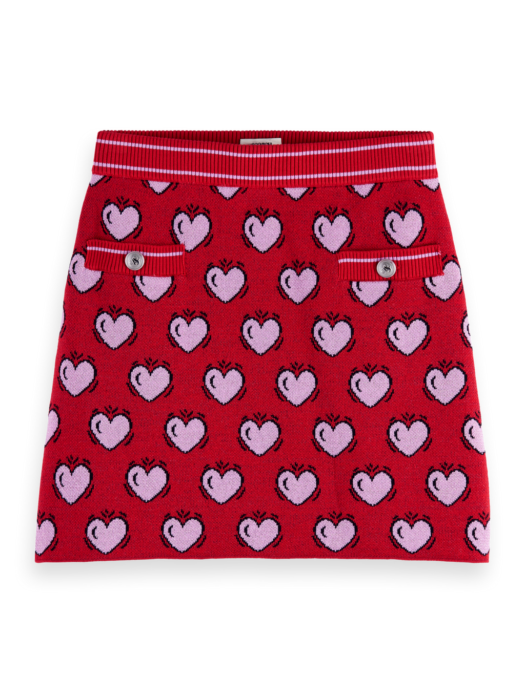 Scotch & Soda x Burton Morris Heart Printed Skirt