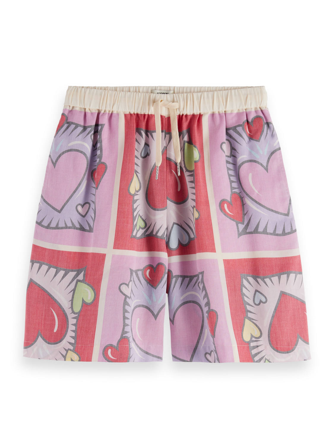 Scotch & Soda x Burton Morris Heart Printed Short