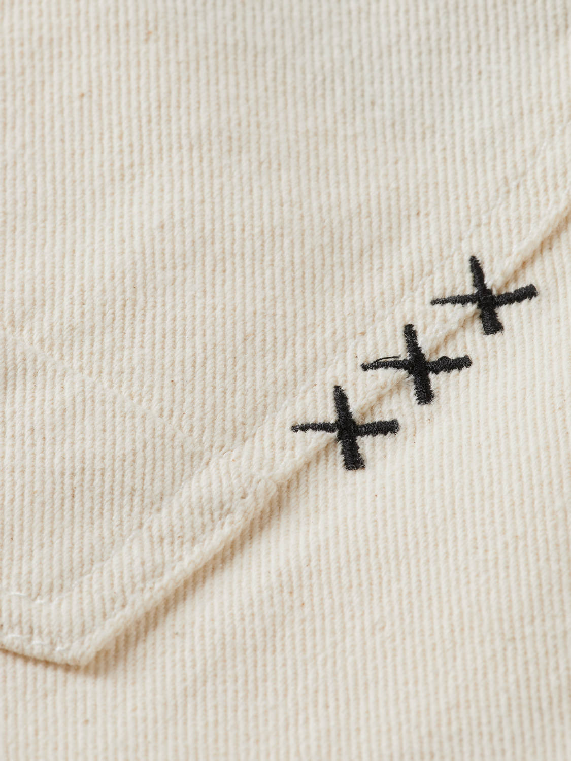 Scotch & Soda x Burton Morris Unisex Straight Leg Jeans | Ecru Love