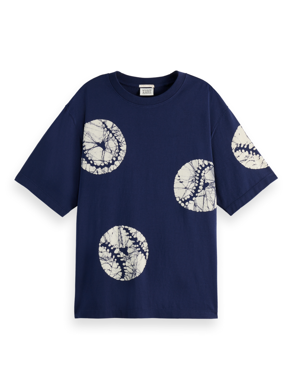 Baseball Batik Loose Fit T-Shirt