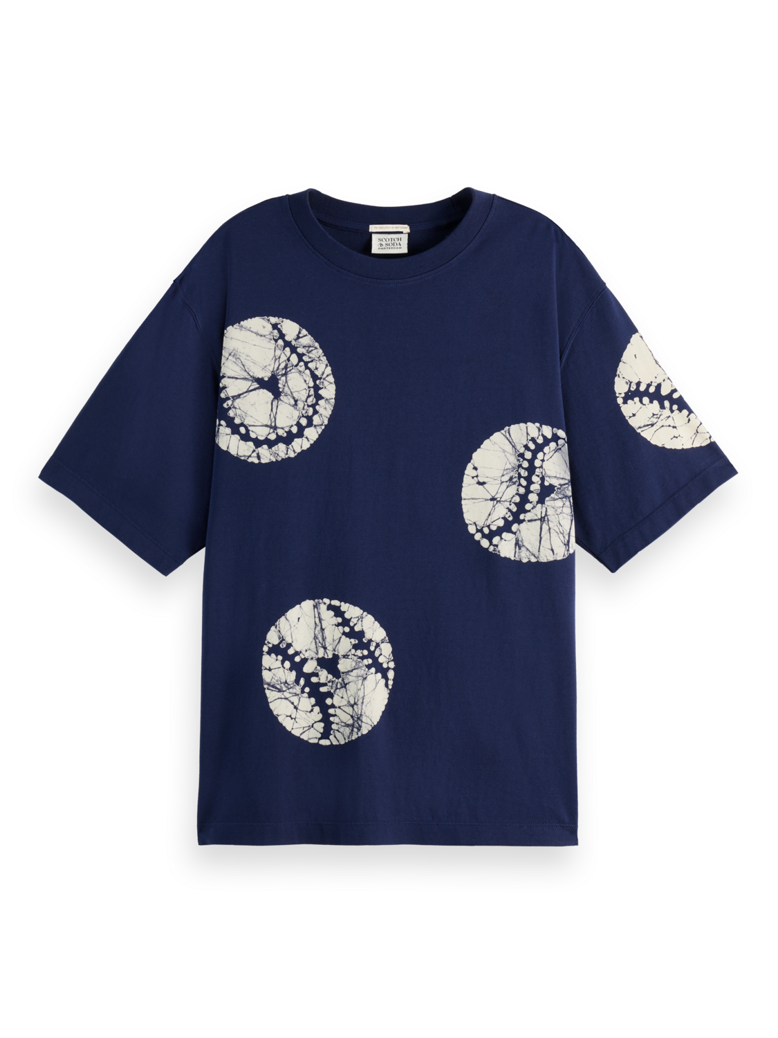 Baseball Batik Loose Fit T-Shirt