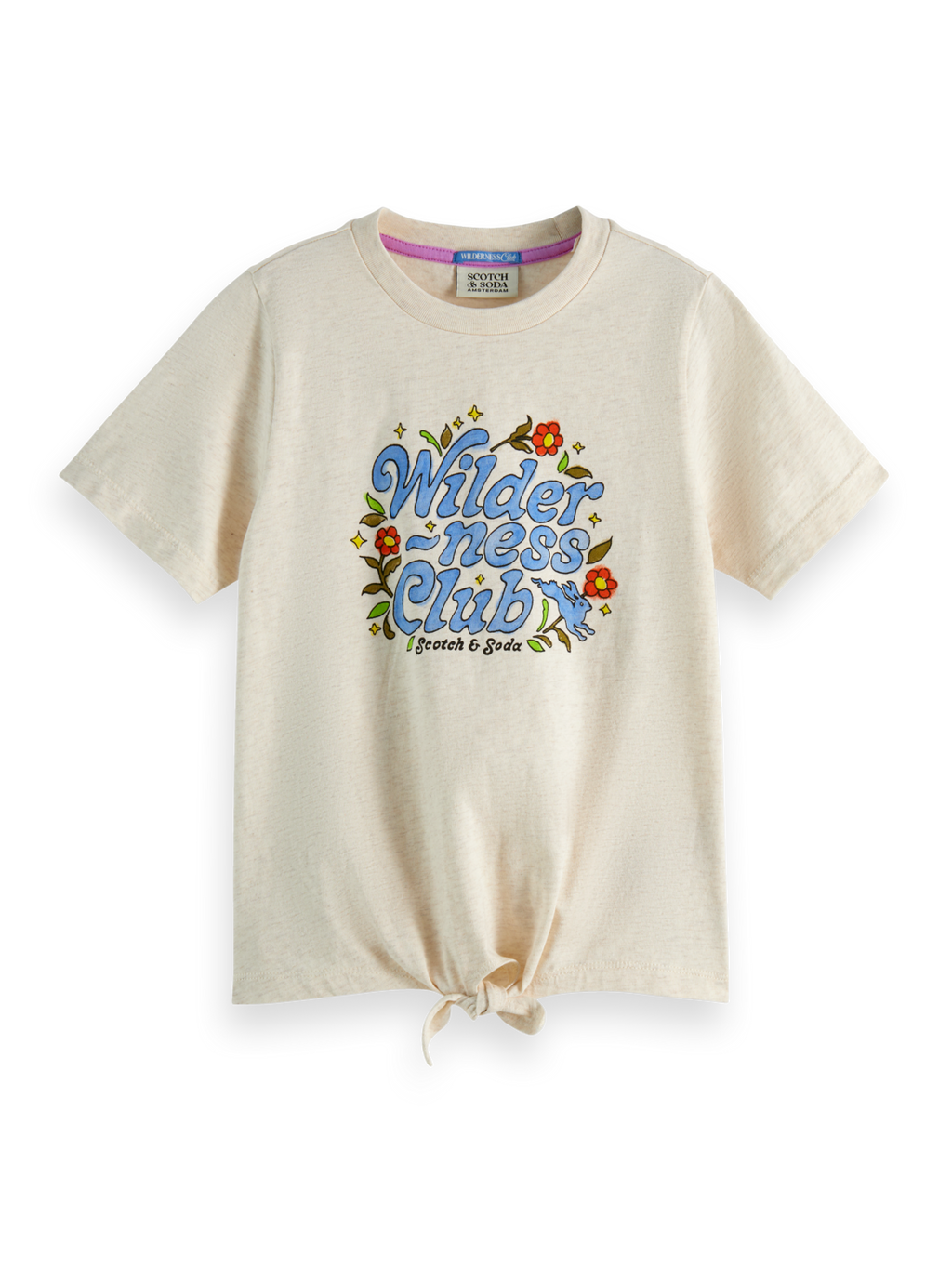 Girls' Wilderness Club Knotted T-Shirt