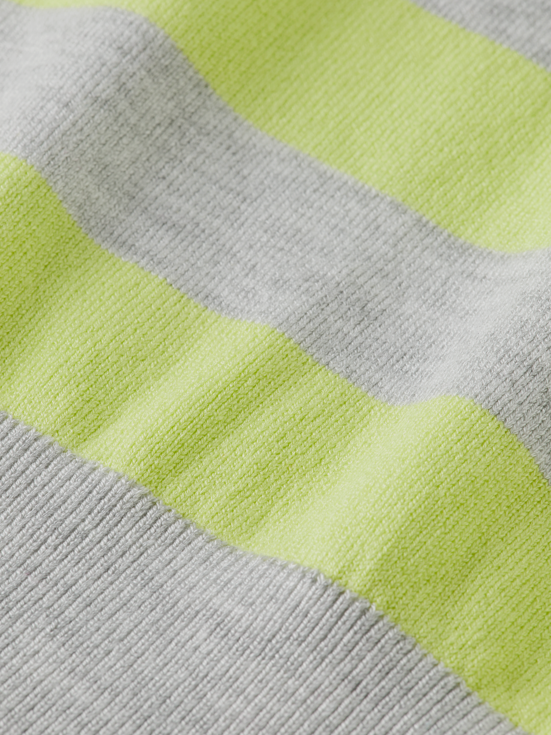 Stripe Crew Neck Relaxed Knit Vest