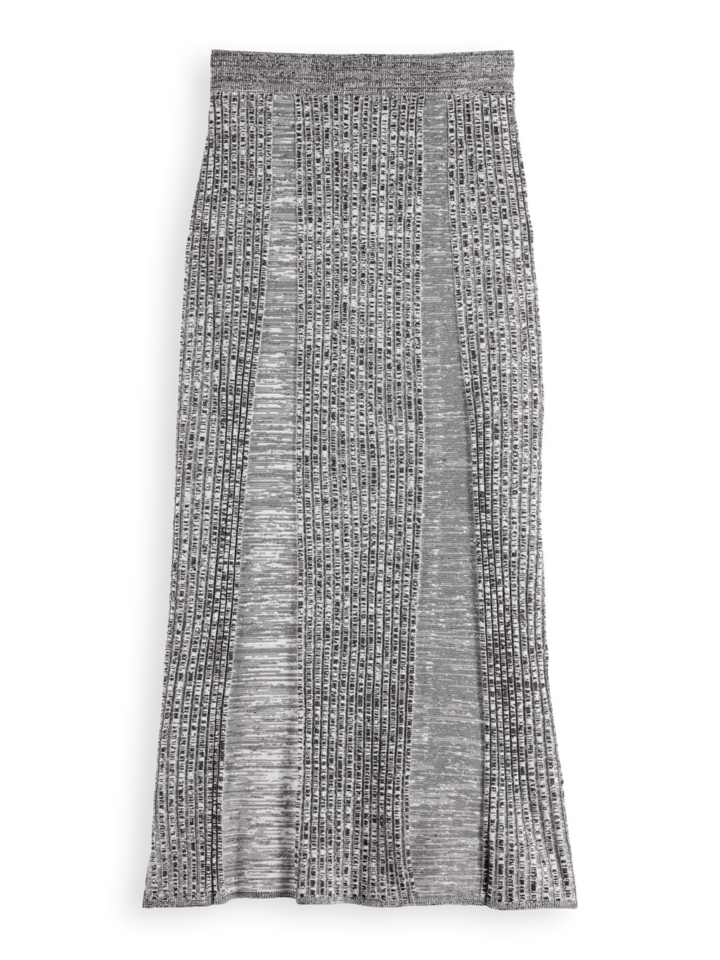 Ribbed Knit Maxi Skirt