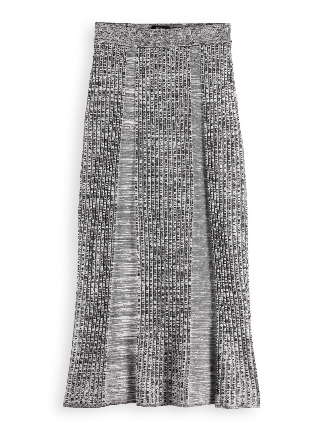 Ribbed Knit Maxi Skirt