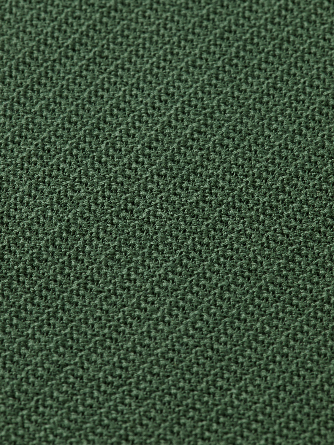 Structured Knit Contrast Polo