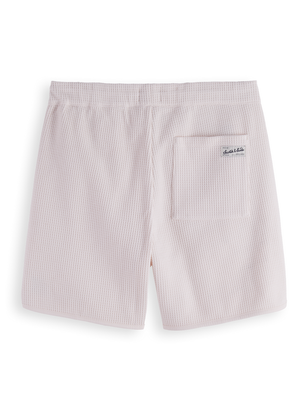 Relaxed Fit Sporty Waffle Bermuda Short