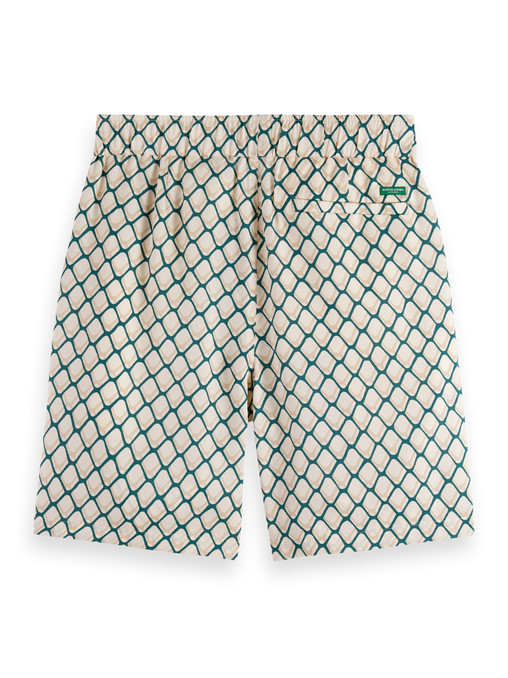 Fave Tennis Printed Relaxed Fit Bermuda Short