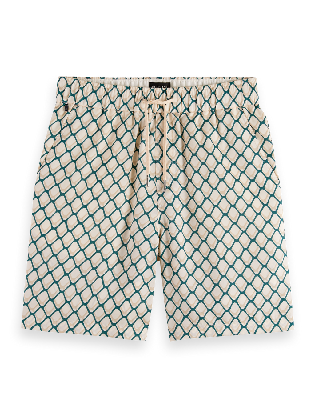 Fave Tennis Printed Relaxed Fit Bermuda Short