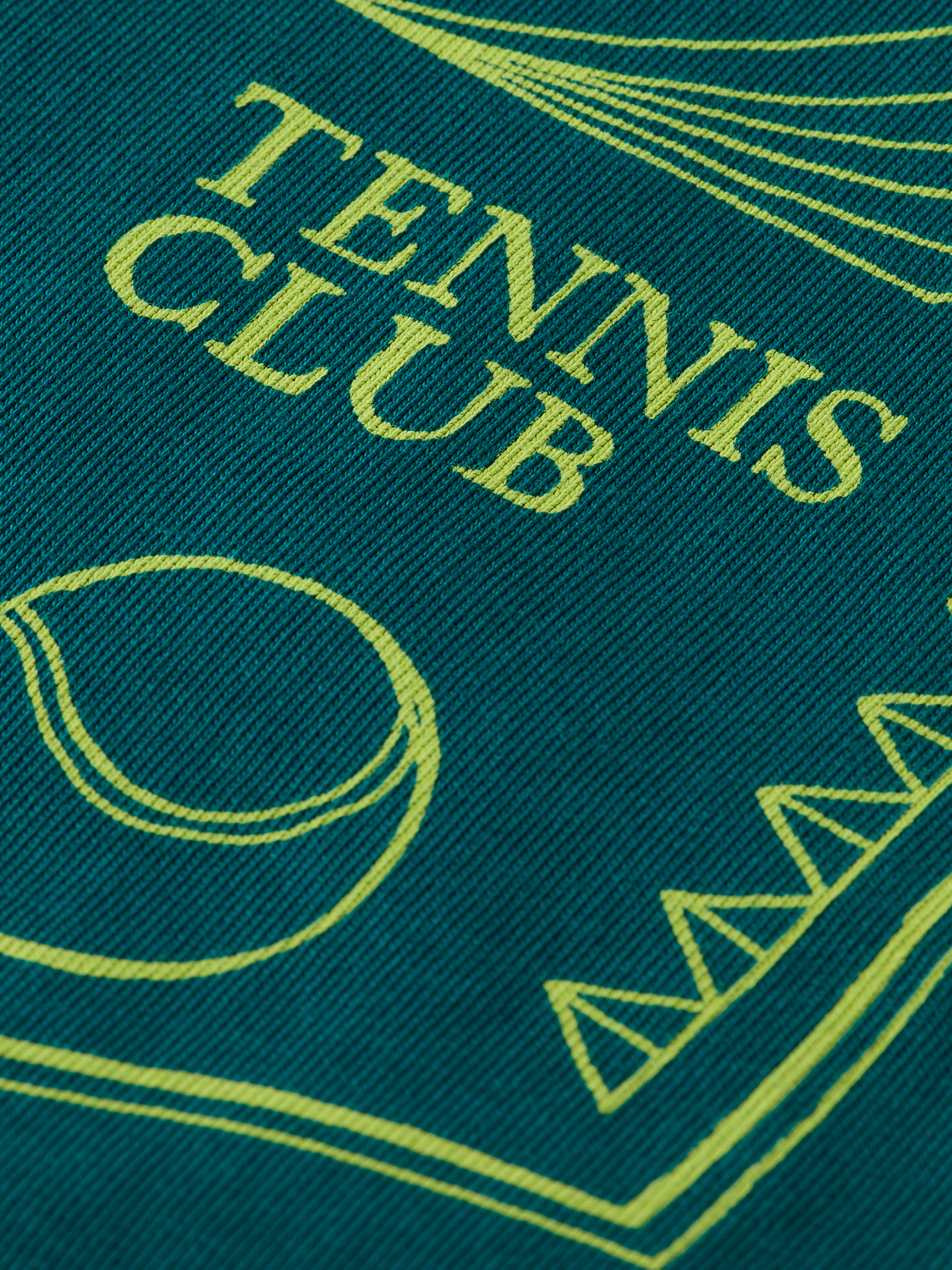 Tennis Club Artwork Relaxed Fit T-Shirt