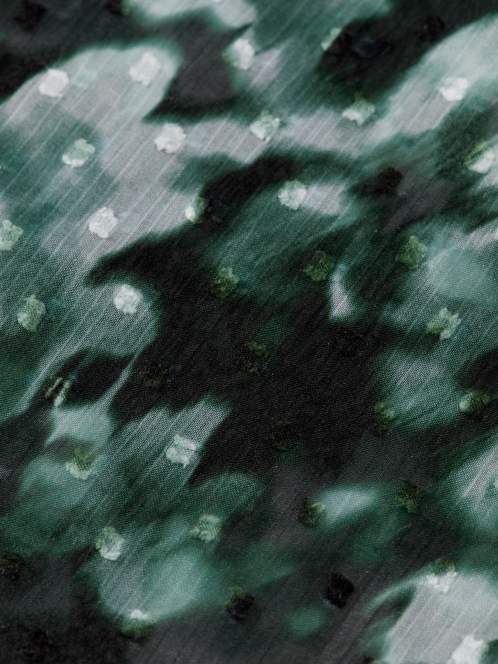 Floral Printed Fil Coupe Top