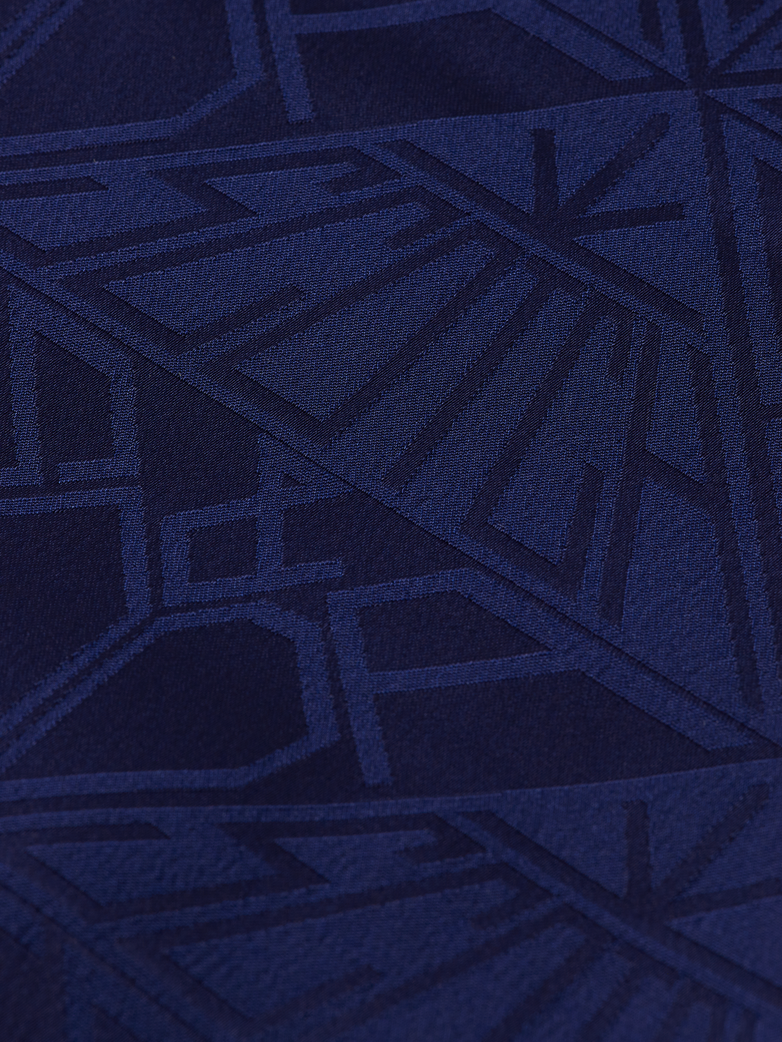 Satin Jacquard Utility Shirt