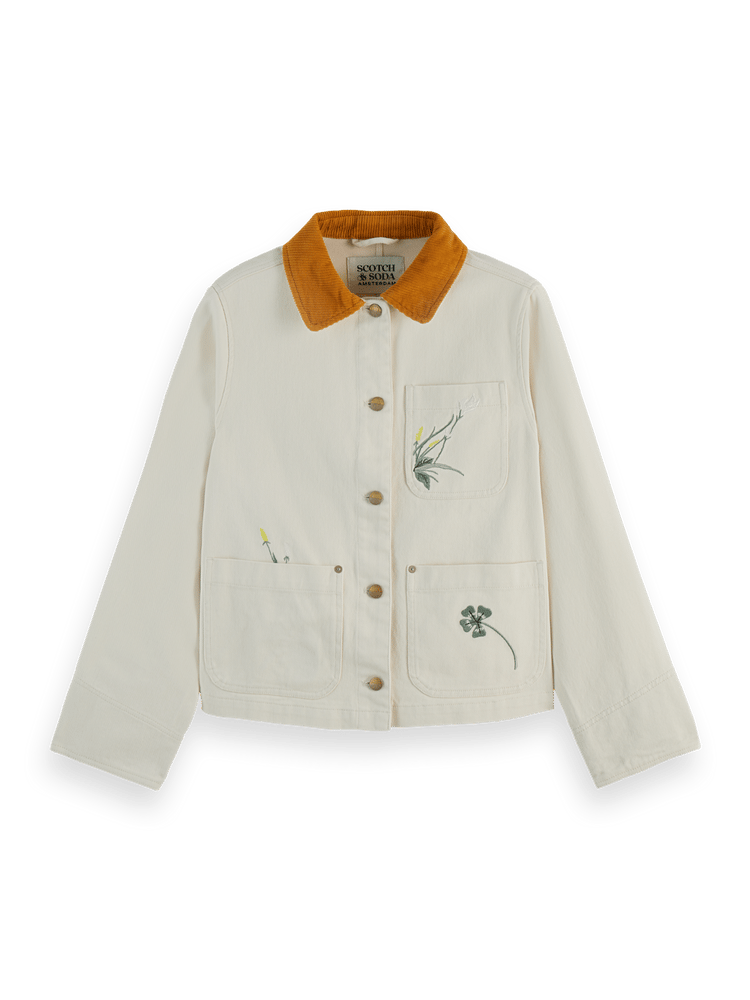 Embroidered Barn Jacket