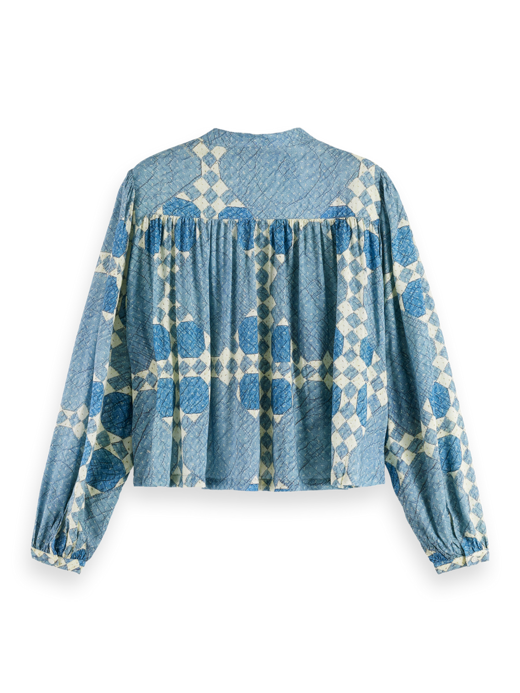 Quilted Pintuck Shirt