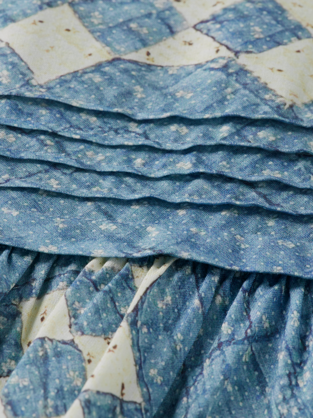 Quilted Pintuck Shirt