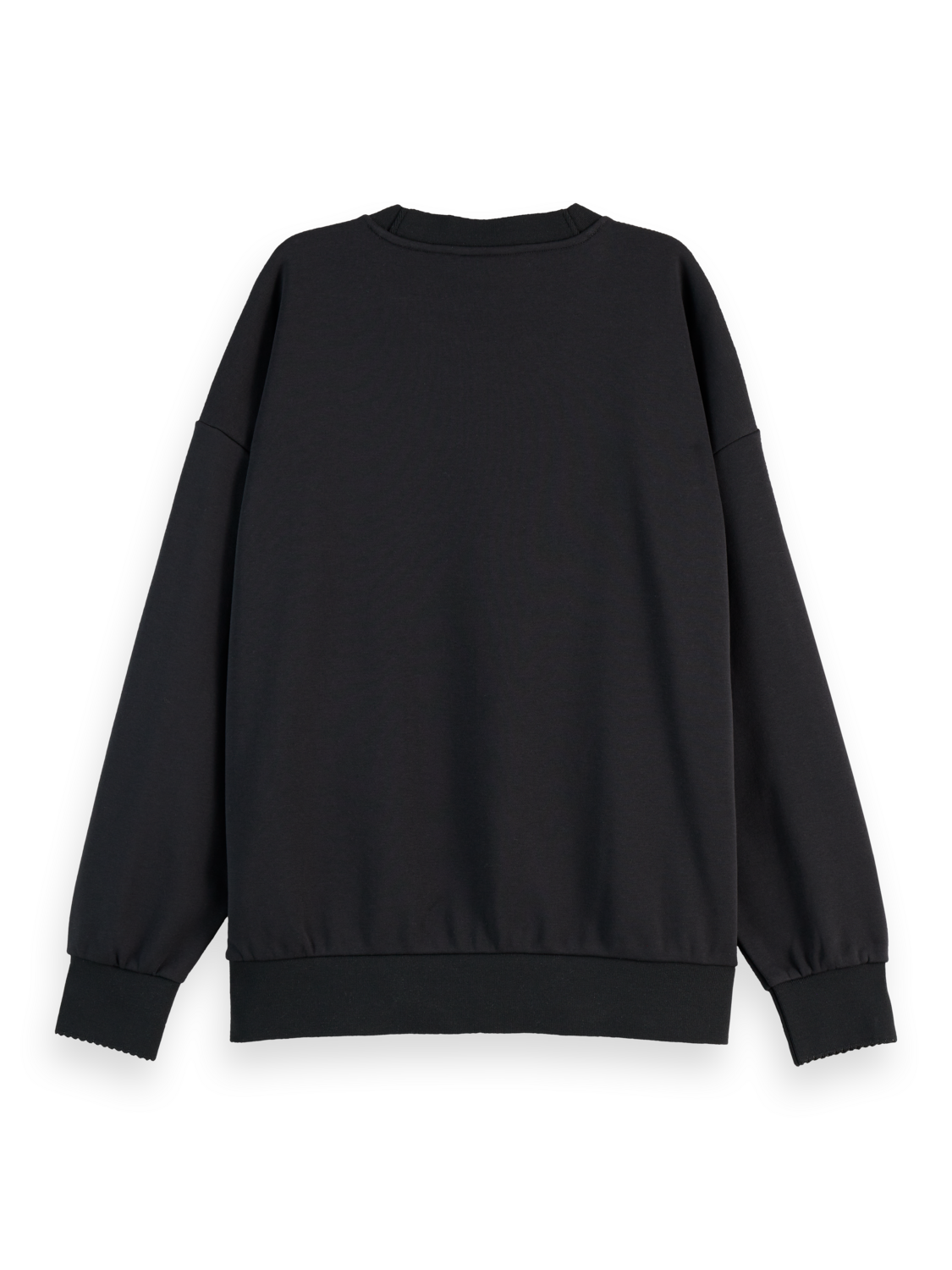 Foil Print Oversized Sweatshirt