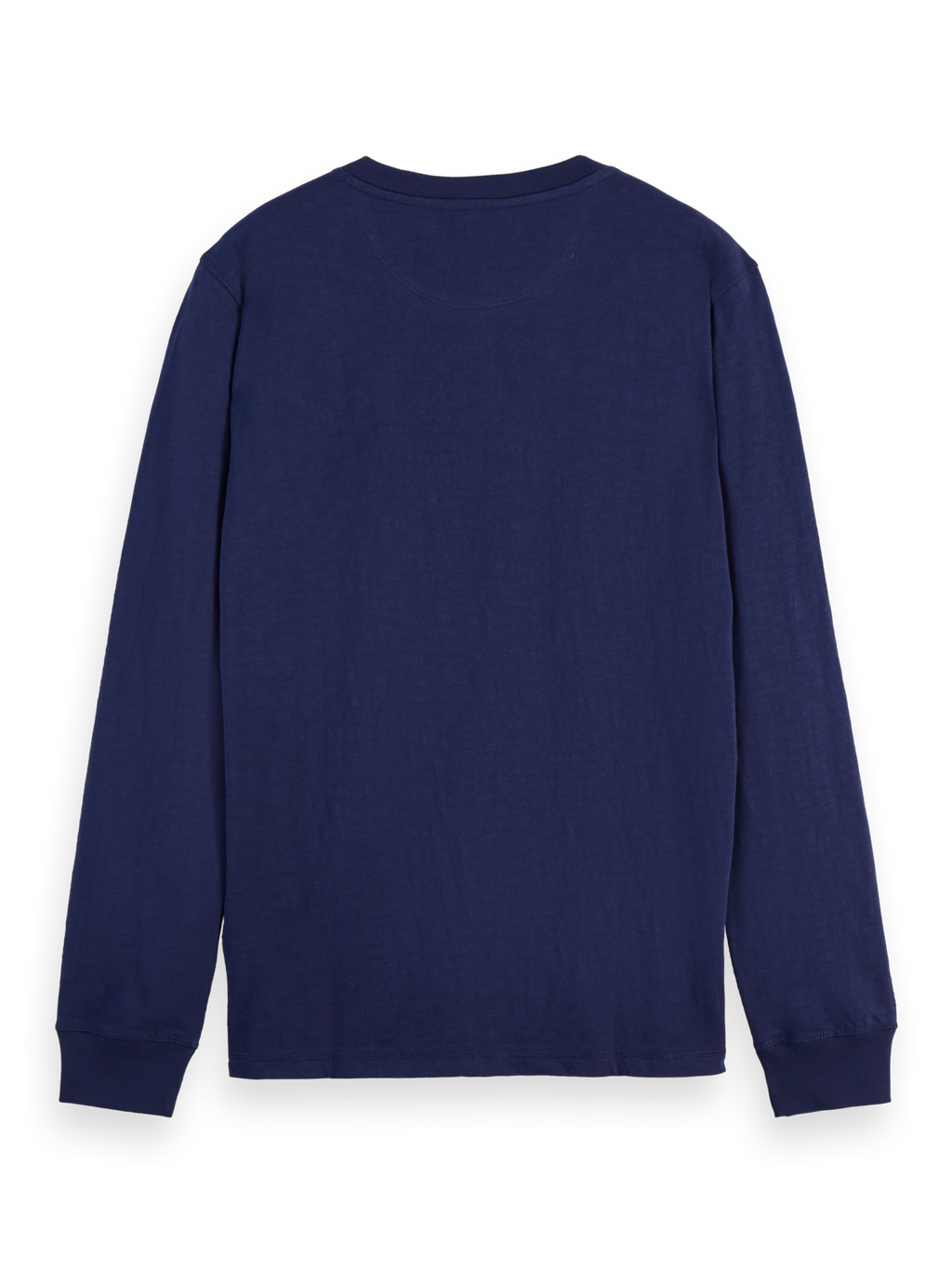 Slub Henley Regular Fit Long Sleeve T-Shirt