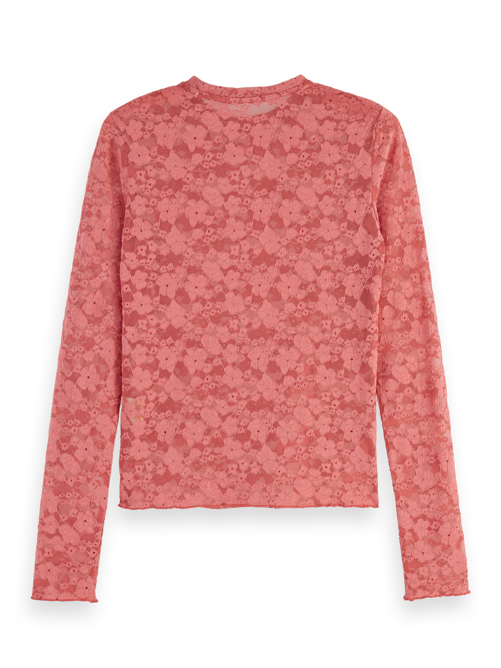Floral Lace Long Sleeve Shirt