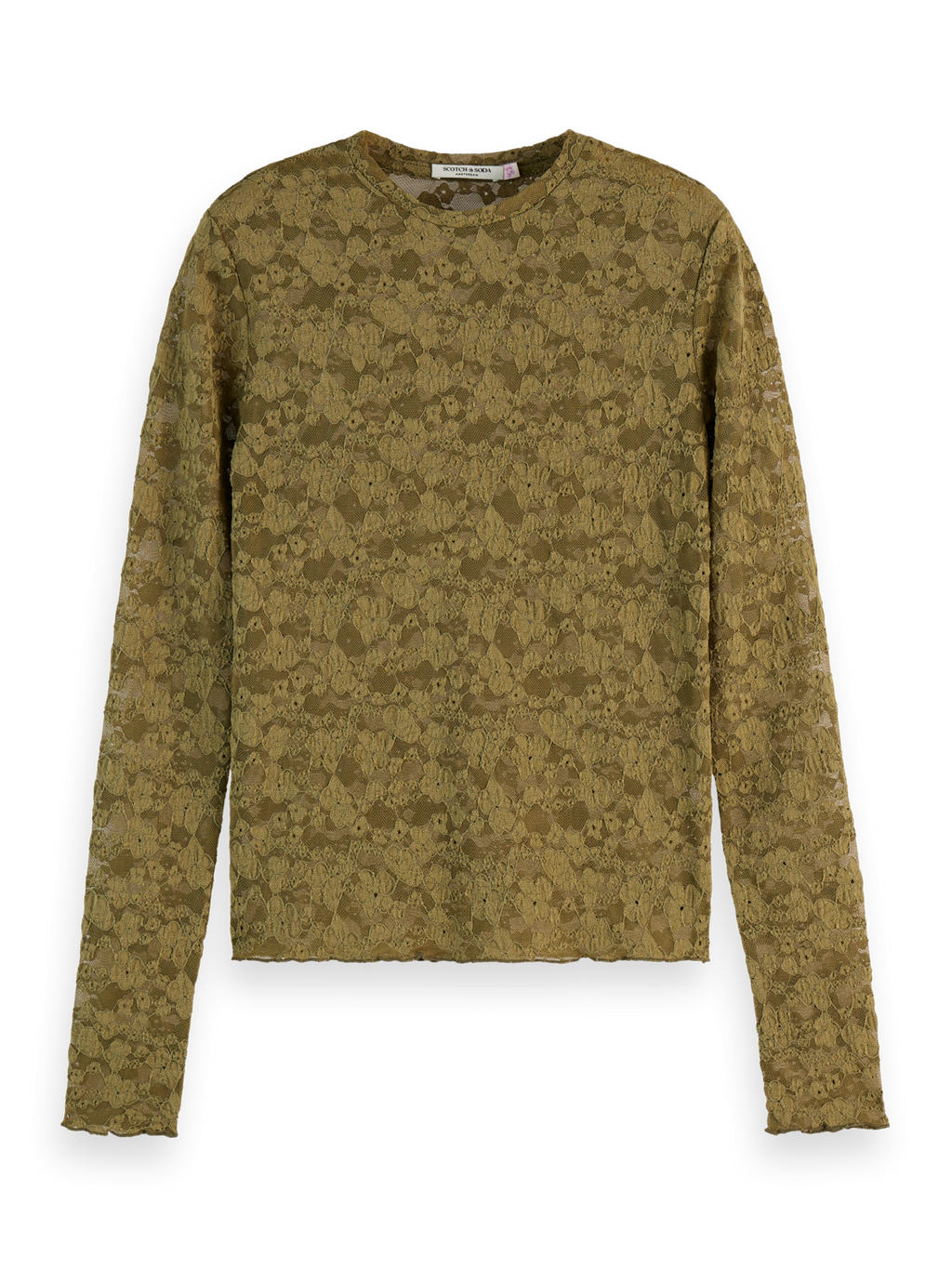 Floral Lace Long Sleeve Shirt