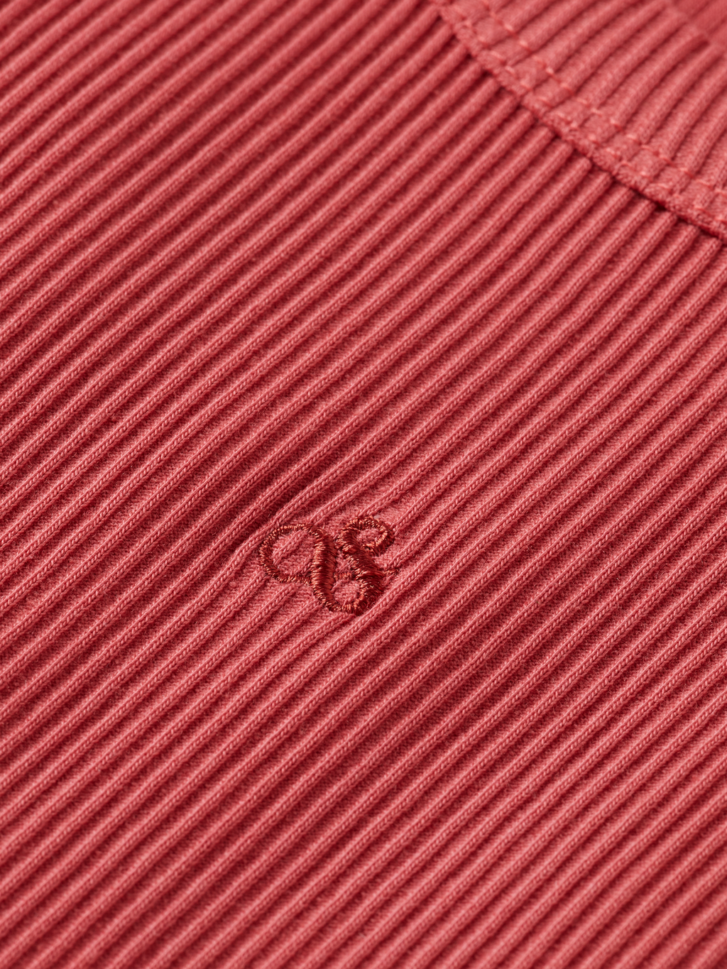 Ribbed Racer Tank Top