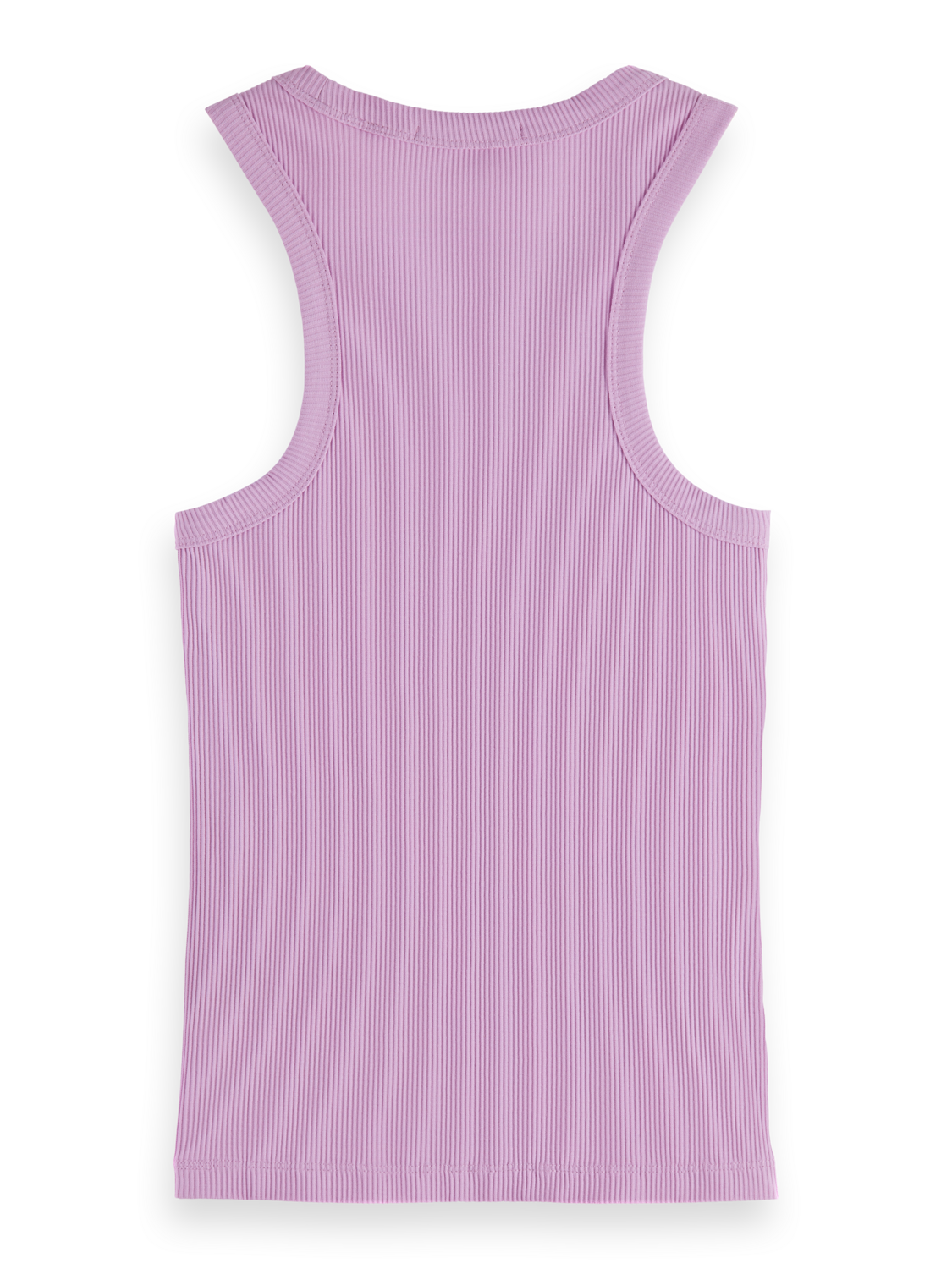 Ribbed Racer Tank Top