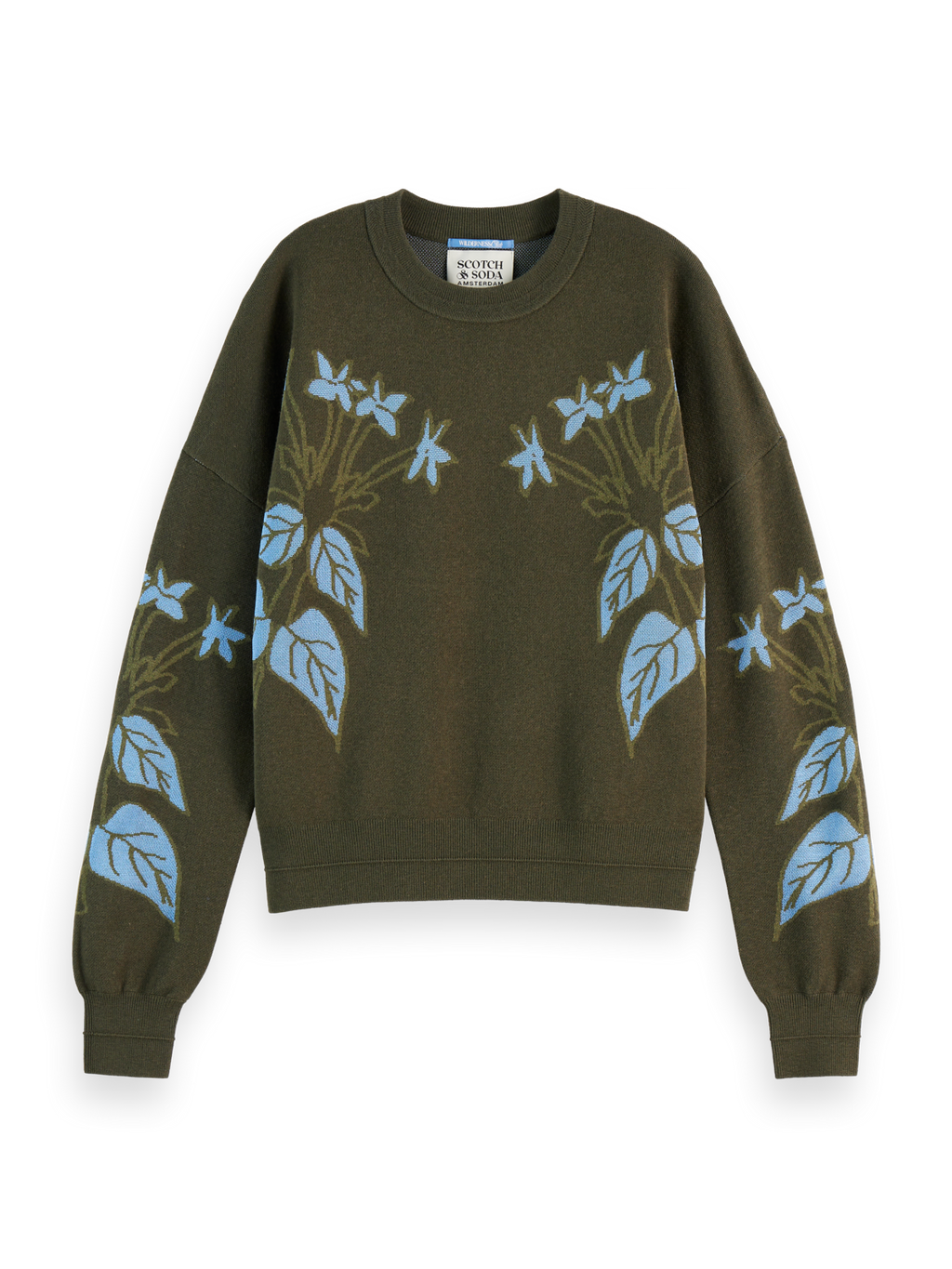 Jacquard Relaxed Pullover