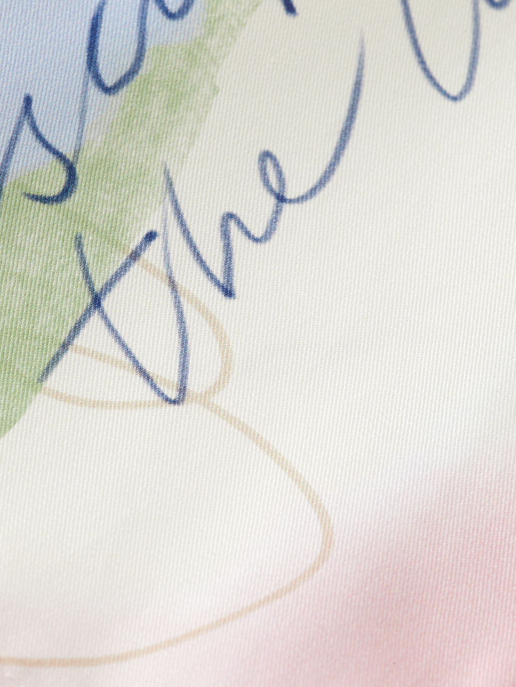 Girls' Linen-Blend Printed Short Sleeve Shirt