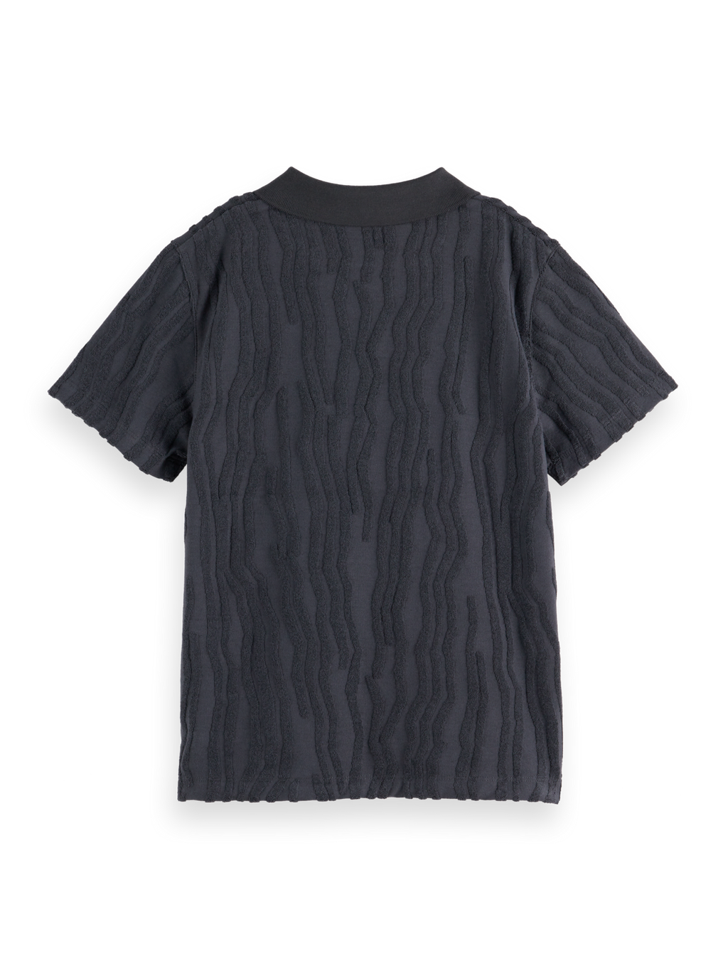 Boys' Terrycloth Jacquard Polo