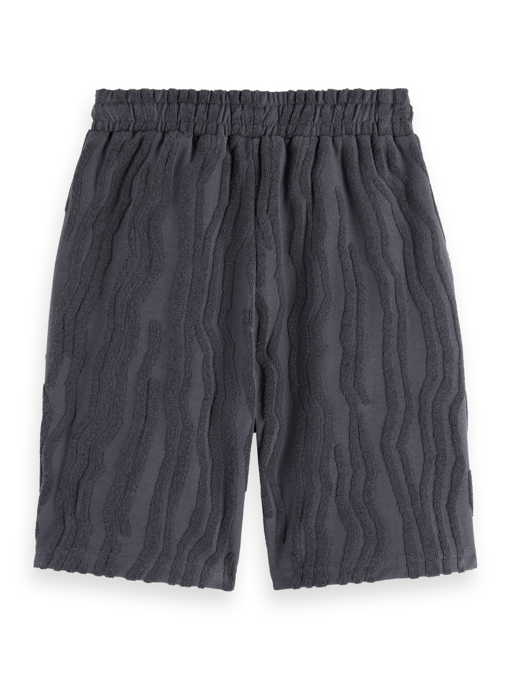 Boys' Mid-Length Terrycloth Jacquard Short