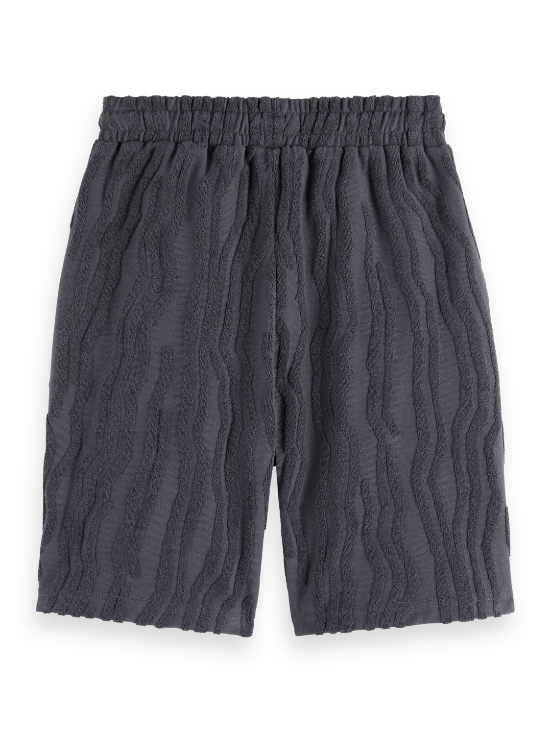 Boys' Mid-Length Terrycloth Jacquard Short