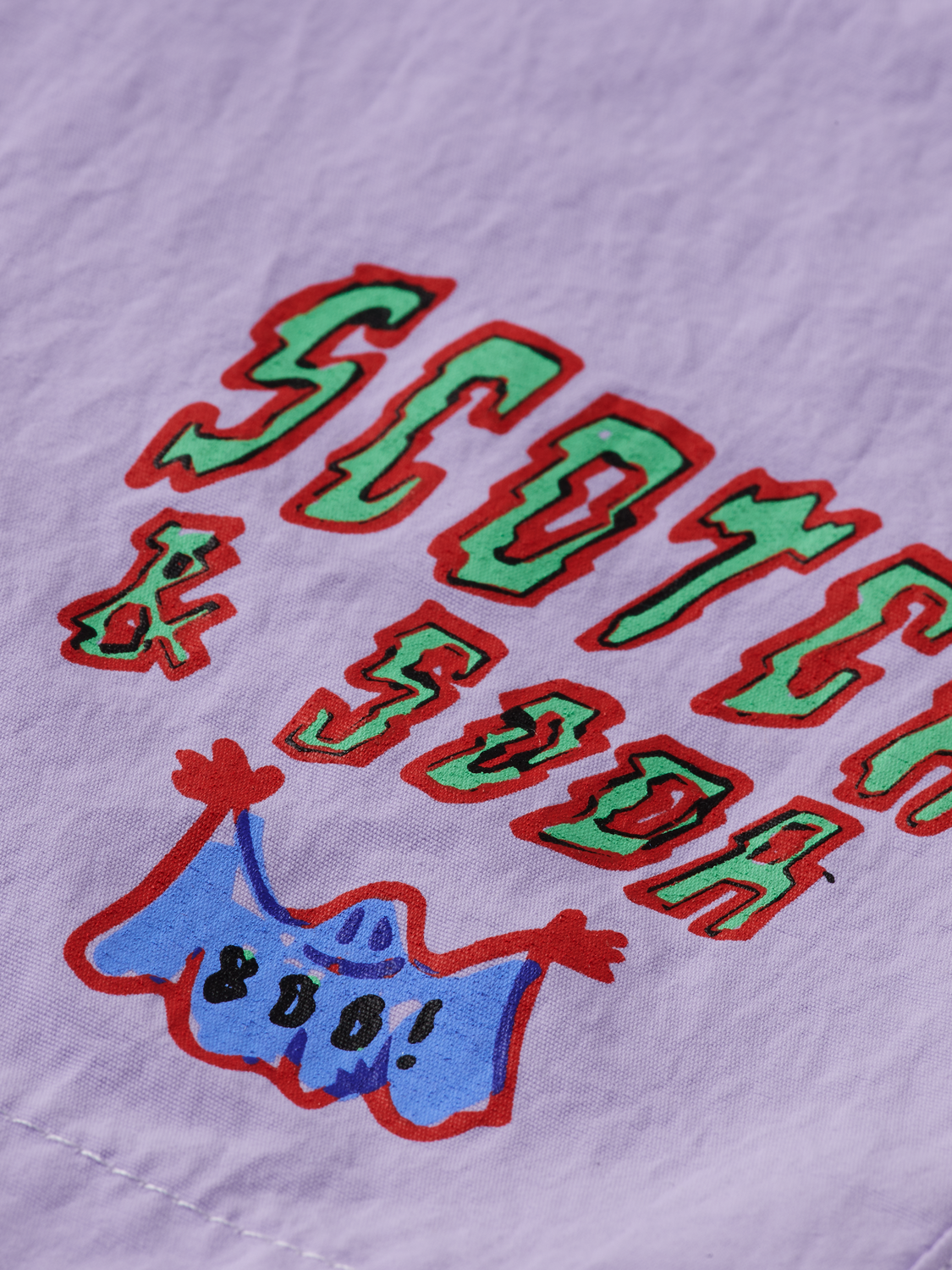 Boys' Printed Artwork Swimshorts