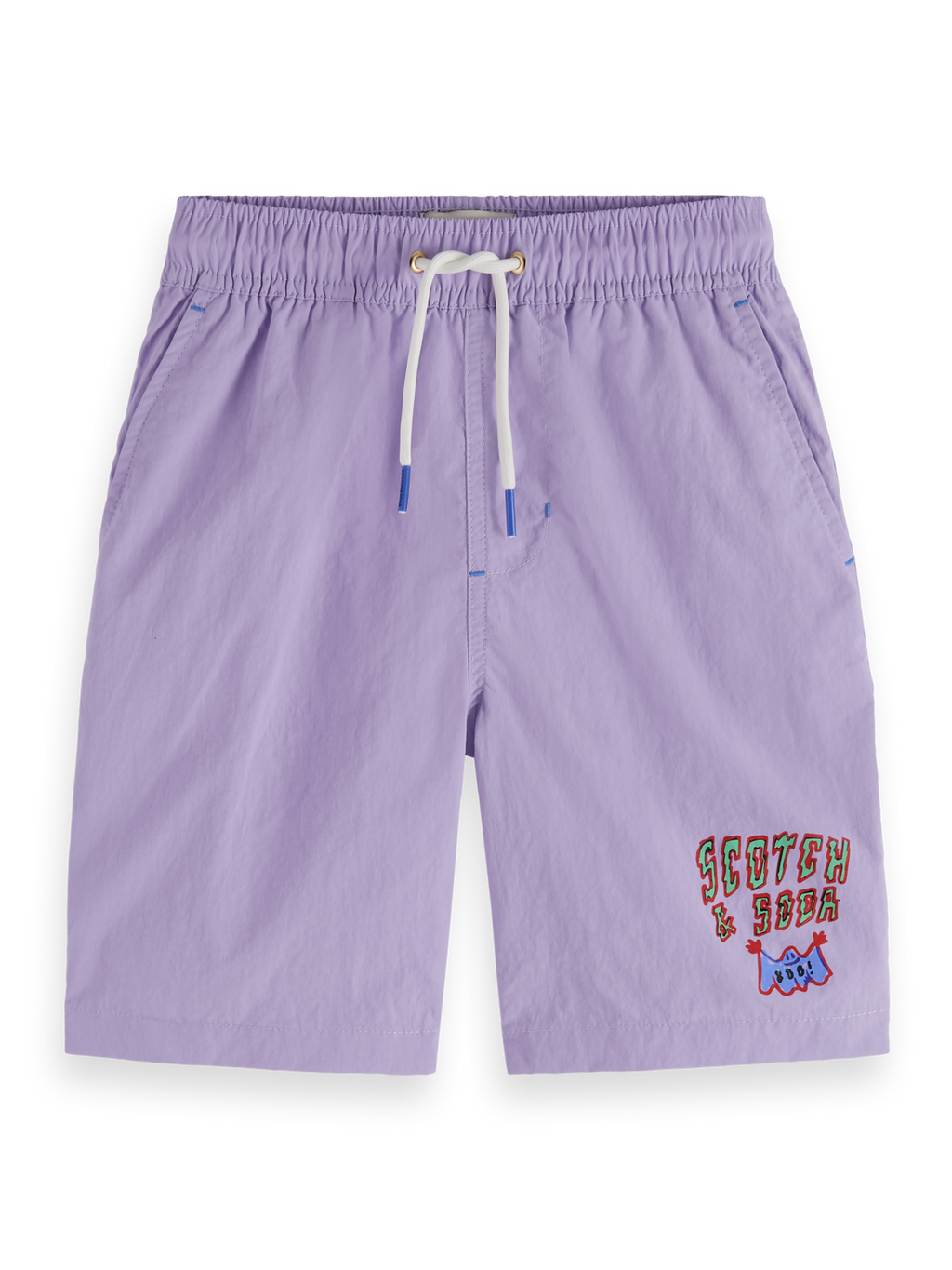 Boys' Printed Artwork Swimshorts