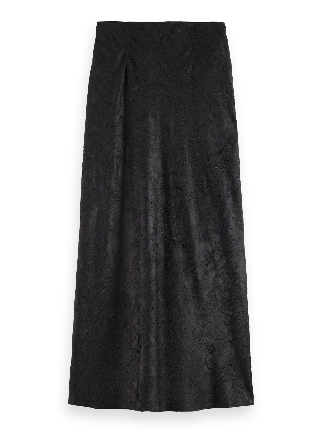 Crushed Satin Skirt