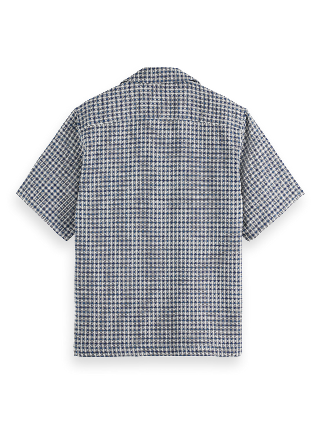 Jacquard Relaxed Fit Short Sleeve Shirt