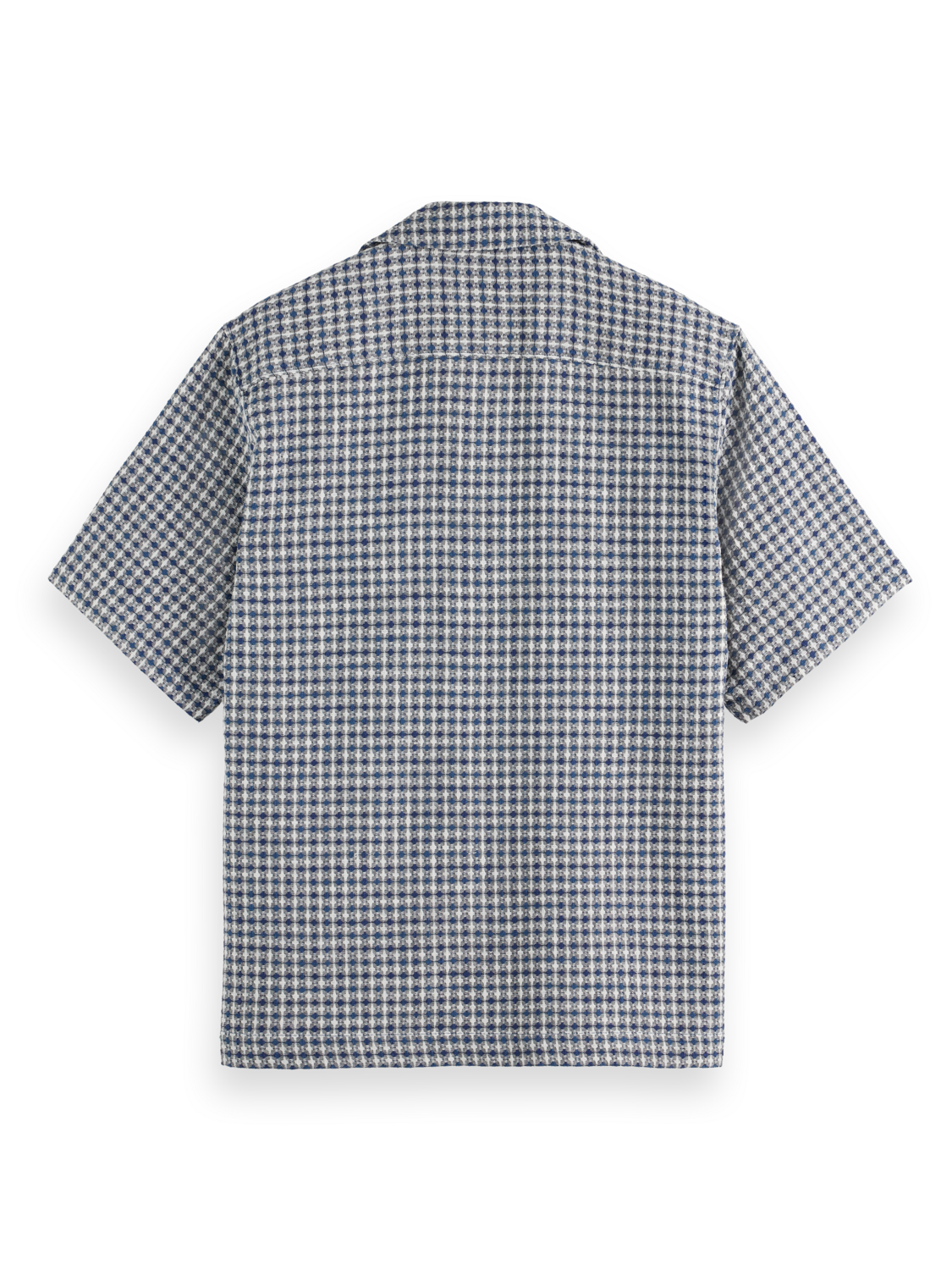 Jacquard Relaxed Fit Short Sleeve Shirt