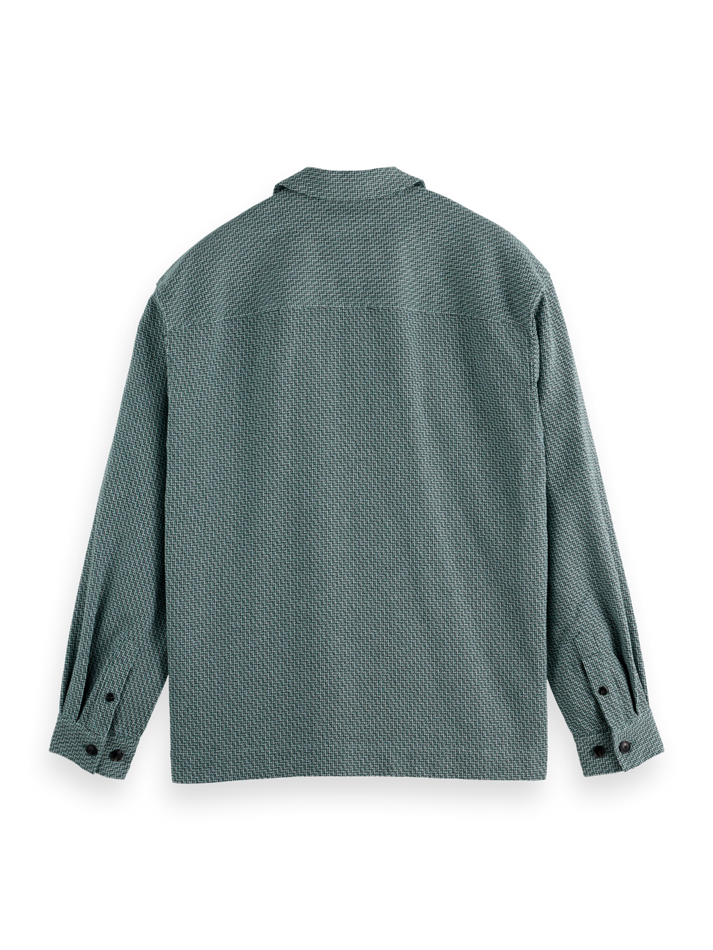 Relaxed Fit Structured Overshirt