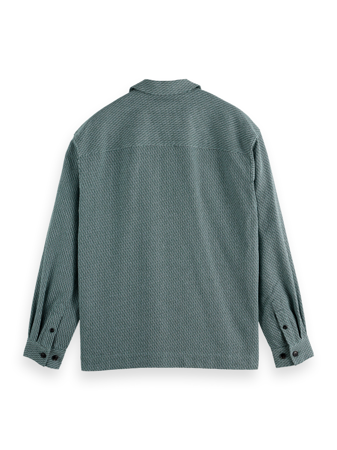 Relaxed Fit Structured Overshirt