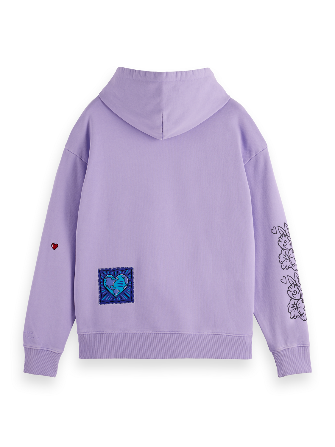 Scotch & Soda x Burton Morris Heart Printed Hoodie