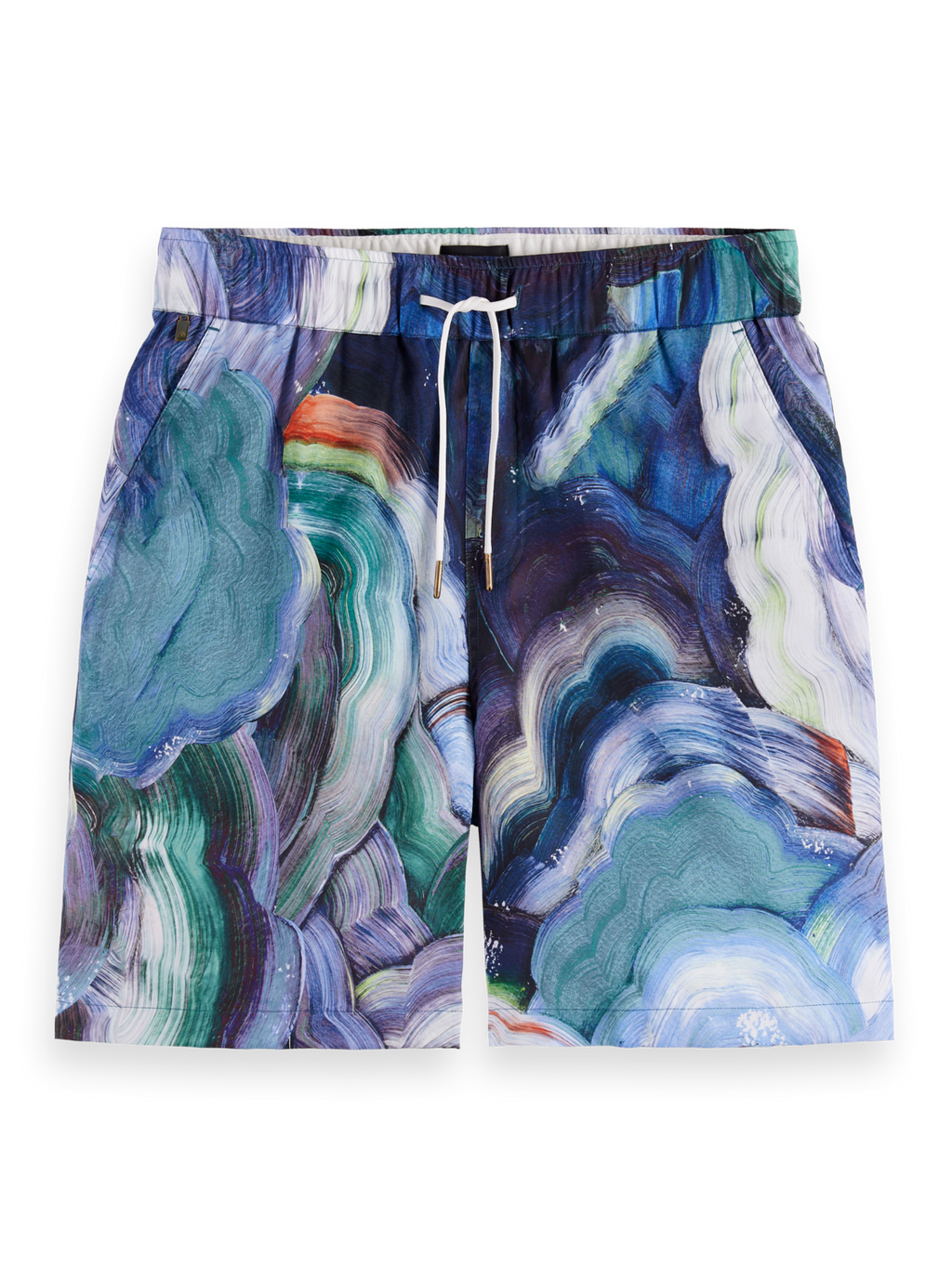 Fave Abstract Print Relaxed Fit Bermuda Short